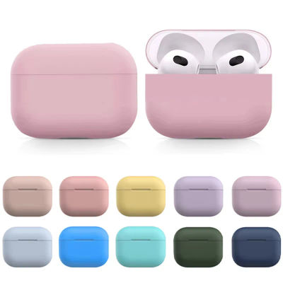 Fundas de silicona suave para auriculares Apple airpods 3/4, funda protectora para auriculares airpods4/3, fundas para Airpods Pro 2, accesorios