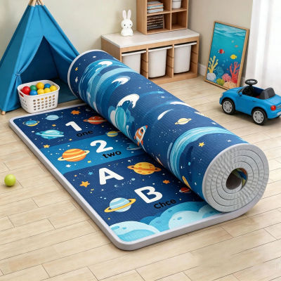 Alfombra Plegable, Tapete de Juego, Tapete para Gatear, 200x180/180x150/180x120cm, Tapete de Juego para Niños, Tapete de Seguridad Grueso y Seguro
