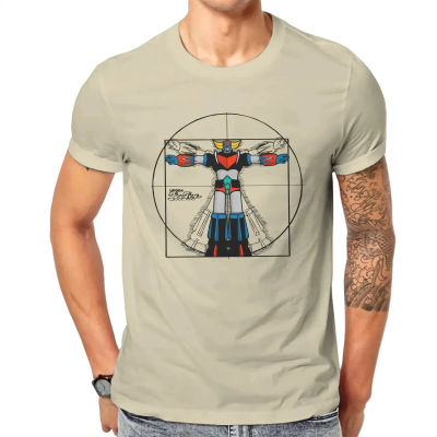 Camiseta de Robot UFO para hombre 192 Vitru Grendizer Goldorak, ropa 100% de algodón, camiseta Vintage de manga corta, camisetas Idea de regalo