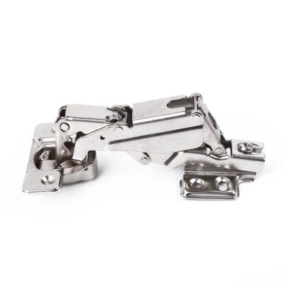 Bisagra de puerta de acero inoxidable, bisagras hidráulicas para puerta de armario, amortiguador, Cierre Suave para herrajes para muebles de armario, 1 ud.