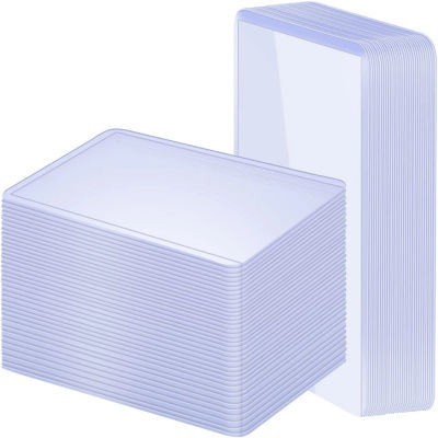 Fundas de plástico duro para tarjetas de 20 piezas, carpeta protectora, soporte de exhibición apto para deportes de béisbol, tarjeta de juego de Pokémon Yugioh