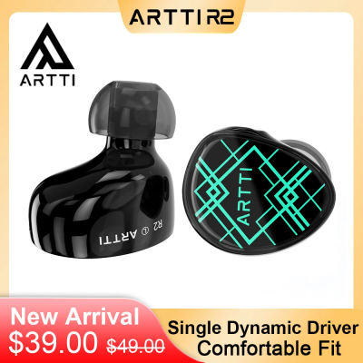 Auriculares intrauditivos HiFi ARTTI R2, diafragma de berilio de 10mm, bobina dinámica, Monitor IEM con cable, auriculares con enchufe de 0,78 2 pines, 3,5/4,4mm