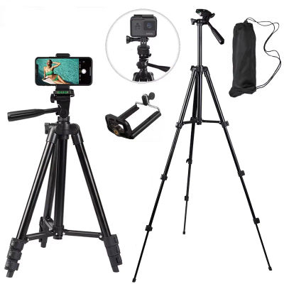 Trípode 3120 para teléfono, trípode Universal para cámara de 100cm, soporte para teléfono, fotografía Universal ligera para Xiaomi, Huawei, DSLR
