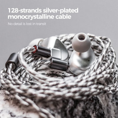 LETSHUOER S12 auriculares Hifi de 3,5 MM controlador magnético plano de 14,8mm monitores intrauditivos con cable auriculares para juegos auriculares planos