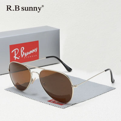 Nuevas gafas de sol de piloto de moda para hombres y mujeres, gafas de ocio para conducir, gafas polarizadas UV400, gafas de aleación elegantes