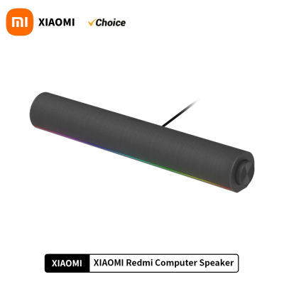 Nuevo XIAOMI Redmi altavoz de ordenador cuatro unidades de dos canales estéreo RGB luz ambiental Bluetooth 5,0 micrófono incorporado Control de perilla