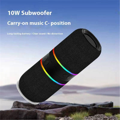 Altavoces Inalámbricos Bluetooth Portátiles ABZJ, Subwoofer para Exteriores, Música Multifuncional, Mini Altavoces BT Magnéticos Inteligentes 2 en 1