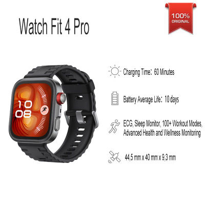 Reloj Inteligente Huawei Watch Fit 4 Pro Avanzado con Cristal de Zafiro de Titanio, Pantalla Grande, Batería de Larga Duración, Llamadas Bluetooth