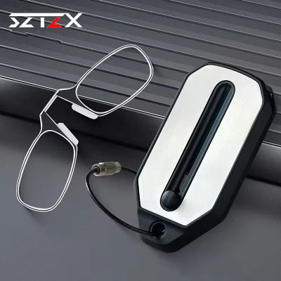 Gafas de lectura con Clip para la nariz, gafas plegables sin piernas ultraligeras con llavero, Mini gafas para presbicia portátiles para hombres y mujeres + 1,0 a + 3,0