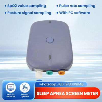 Contec RS10 Medidor de pantalla de apnea del sueño Spo2 PR Monitor de flujo de aire nasal Respiración gratuita de software para PC