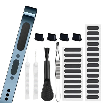 Kit de limpieza de puerto de carga y altavoz de teléfono, juego de herramientas universales de eliminación de polvo para iPhone Samsung Xiaomi