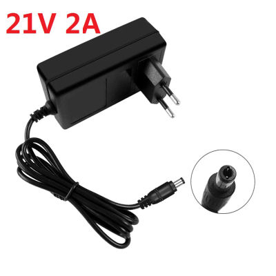 Cargador de batería de litio de 21V 2A para taladro eléctrico Makita de 18V, máquina pulidora, cortacésped, adaptador de corriente inteligente, enchufe europeo