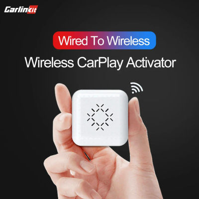Carlinkit MINI CarPlay Box para Audi Mercedes Volvo Volkswagen, etc., compatible con conexión automática inalámbrica Bluetooth, carga Siri IOS15