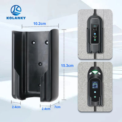 Soporte de caja de Control de cargador de vehículo eléctrico, soporte de caja de pared de carga EV, fácil instalación