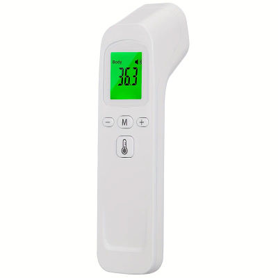 Termómetro infrarrojo digital sin contacto para cuerpo, oreja y frente, herramienta familiar para medir la fiebre en bebés y adultos, escáner de salud.
