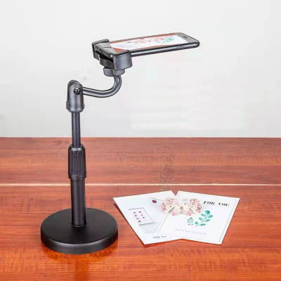 Trípode de Escritorio para Teléfono, Smartphone, iPhone con Soporte para Teléfono, Trípode para Móvil, Soporte de Mesa