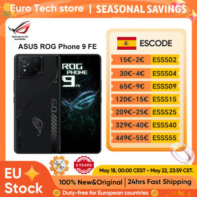 ASUS ROG Phone 9 FE 5G Smartphone Snapdragon 8 Gen 3 6,78 ''65W carga 185Hz Pantalla AMOLED 5500mAh Android15 Teléfono móvil