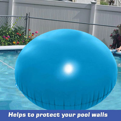 Almohada de piscina de invierno, cubierta de piscina resistente al frío, almohada de aire, almohada de piscina de aire duradera para piscina sobre el suelo