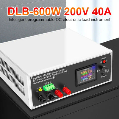 DLB-600W 200V 40A 18650 Monitor de capacidad de batería de litio plomo-ácido probador de potencia de carga electrónica medidor de descarga herramientas de control de coche