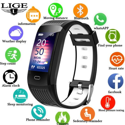 FOXBOX 2025 para todas las conexiones de teléfonos inteligentes pulsera inteligente Fitness deportes hombres mujer banda pareja Smartwatch reloj impermeable LIGE