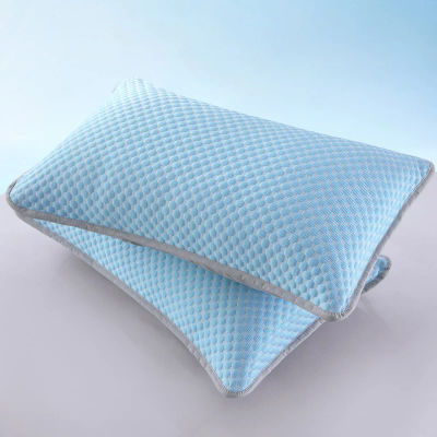 Funda de Almohada Fresca de Verano - Funda de Almohada Transpirable con Aire Acondicionado para Personas que Duermen con Calor, Sin Relleno Incluido, 48 x 74 cm