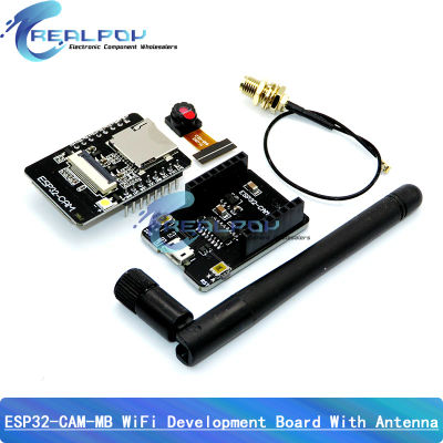 Módulo WiFi ESP32-CAM con Antena 2.4G, Placa de Desarrollo ESP32 Serial a WiFi, Bluetooth 5V con Cámara OV3660 / OV2640 para DIY