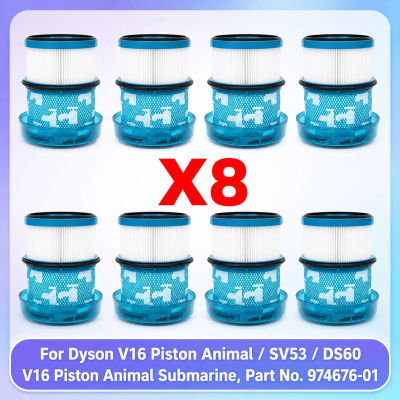 Compatible con Dyson V16 Piston Animal / Dyson V16 Piston Animal Submarine SV53 / DS60 974676-01 Piezas de aspiradora Filtro HEPA Accesorios