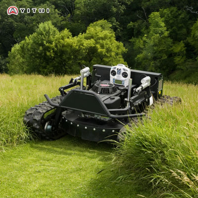 Cortadora de Césped Robótica Personalizada para Jardín y Granja, Totalmente Automática, con Control Remoto, Robot Cortacésped Inteligente