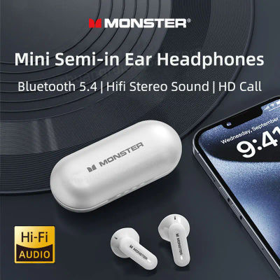 Monster XKT25 auriculares inalámbricos Bluetooth 5,4 TWS auriculares estéreo de alta fidelidad auriculares para juegos auriculares deportivos con reducción de ruido con micrófono