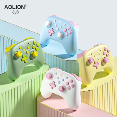 Controlador Bluetooth AOLION para Switch 2/1/PC/iOS/Android game pro Gamepad compatible con función Tubro