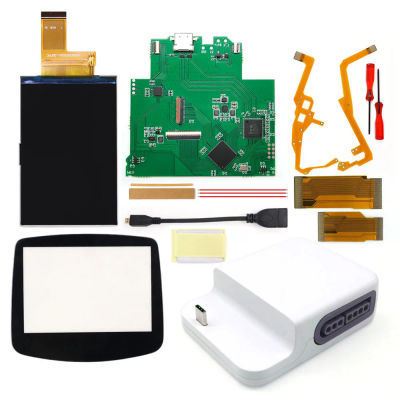 Kit HDMI inalámbrico HISPEEDIDO 720P para GBA, kit de base Bluetooth V5 para Game Boy Advance GBA, compatible con controlador inalámbrico Bluetooth
