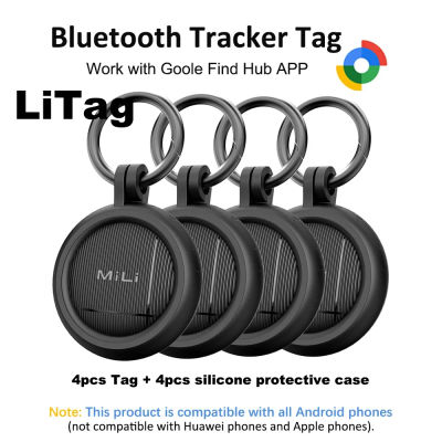 Etiquetas Bluetooth inteligentes compatibles con la aplicación Google Find Hub Android (solo) Etiquetas de seguimiento localizador de artículos para maletas/equipajes