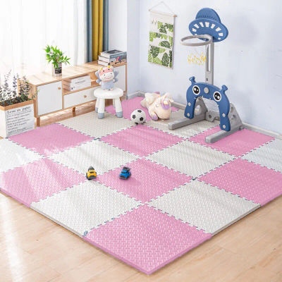 8-16 Uds. Alfombras de juego para bebés, estera de rompecabezas de espuma EVA, estera de actividades para habitación de niños, alfombra de suelo entrelazada para bebé, 30*30CM