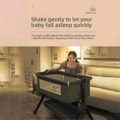 Cunas para bebés, cuna plegable para recién nacidos, cuna elevada, cuna para niños, accesorios para bebés, cuna para recién nacidos, cuna móvil para bebés, cuna adaptable para bebés