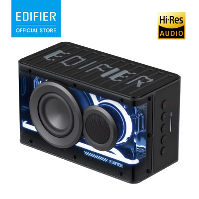 EDIFIER QD25 Altavoz Bluetooth Portátil de 25W, Audio de Alta Resolución, Bluetooth 6.0, 15 Horas de Reproducción, Efectos de Luz RGB, Emparejamiento Estéreo, Control por Aplicación