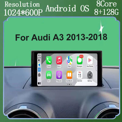 7'' Para Audi A3 2013 - 2018 Android 16 Accesorios para Auto Multimedia Carplay Inalámbrico Monitores Radio Video Estéreo DSP SWC BT