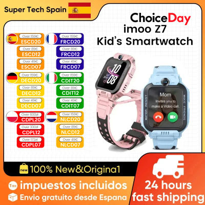Reloj inteligente imoo Watch Phone Z7 para niños con GPS, SIM 4G, video HD y llamadas de voz, resistente al agua IPX8, versión global.