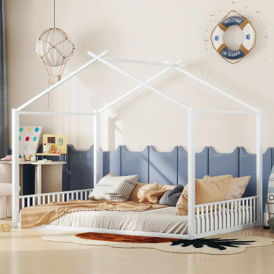 Cuna de bebé de 140x200 cm: sin colchón ni riel de seguridad para casa, cama duradera y segura para niños pequeños, muebles prácticos para el hogar