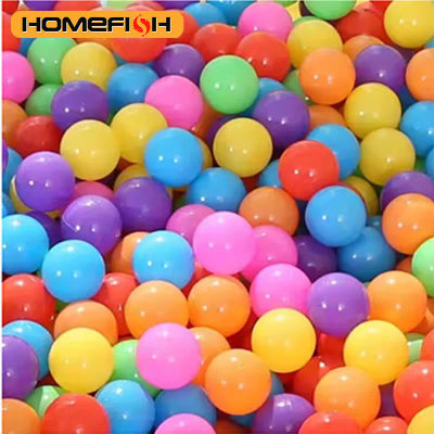 HOMEFISH - 100 Piezas de Pelotas de Agua Suaves y Coloridas para Deportes al Aire Libre, Piscina, Océano, Pelotas de Agua para Bebés, Ecológicas, Antiestrés, Juguetes para Tiendas de Campaña