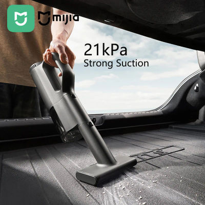 Aspiradora para Auto Mijia, 21kPa de Succión, Carga Tipo-C, Filtración de 5 Etapas, 2400mAh, Aspiradoras Inalámbricas para el Hogar, Lavables