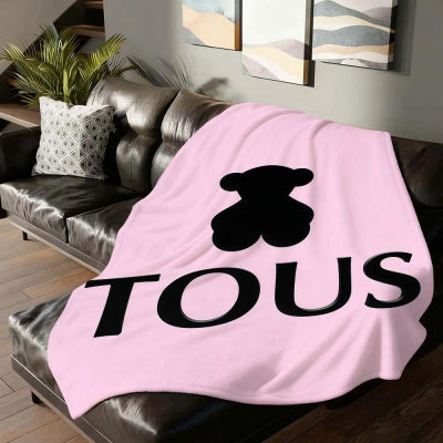 Manta de T-TOUS con estampado de moda para sofá, oficina, cama, avión, viaje, sueño, lectura, relajación, Camping, suave y cálida