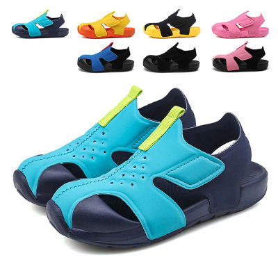 Sandalias clásicas para bebés y niñas, zapatos deportivos transpirables, Color caramelo, talla 22-33, Verano