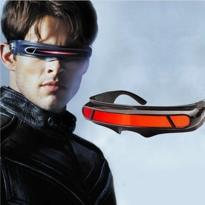 Gafas de Sol X-Man, Gafas de Sol Polarizadas de Ciclópes de X-Men para Hombre y Mujer, Material con Memoria, Diseño de Escudo