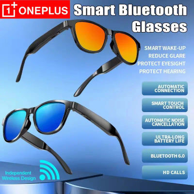 Gafas Inteligentes Bluetooth OnePlus, Gafas de Sol Modernas con Protección de Luz Azul, Conducción de Aire para Llamadas, Música y Controles Táctiles
