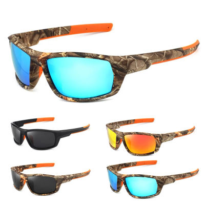 Gafas de sol polarizadas para exteriores, gafas de sol coloridas de camuflaje para deporte, pesca, montar, playa, gafas de sol para hombres y mujeres, gafas de sombra UV400