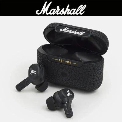 MARSHALL MOTIF ANC Auriculares inalámbricos Bluetooth 5.2 con cancelación activa de ruido, auriculares internos impermeables