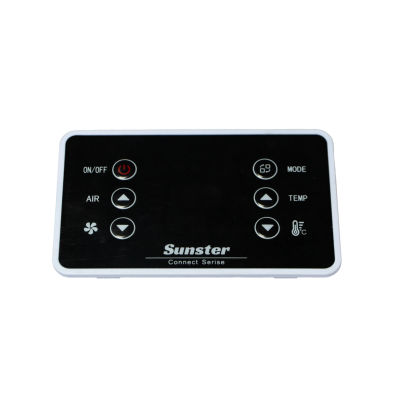 Controlador de aire acondicionado para RV 12V/24V con Bluetooth y control remoto por aplicación para autocaravanas, caravanas y remolques.