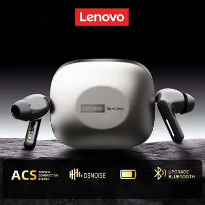Nuevos auriculares inalámbricos Bluetooth Lenovo LE209 con cancelación de ruido ANC, auriculares Bluetooth HiFi para música, auriculares para juegos con 30 horas de duración de batería