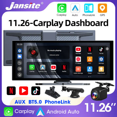 Reproductor Multimedia Universal para coche, Android, WIFI, Bluetooth, inalámbrico, Carplay, pantalla de Monitor automático para YouTube y Netflix, 11,26 pulgadas
