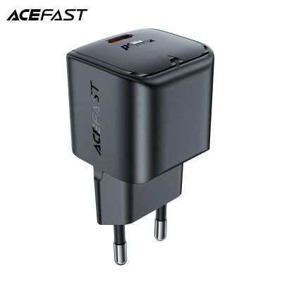 ACEFAST A77 GaN 30W cargador de teléfono de viaje de pared de carga rápida para iPhone 16/15 Pro Max TypeC PD adaptador de carga rápida para Samsung